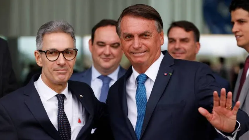 Zema comunica a Bolsonaro que será candidato à Presidência em 2026